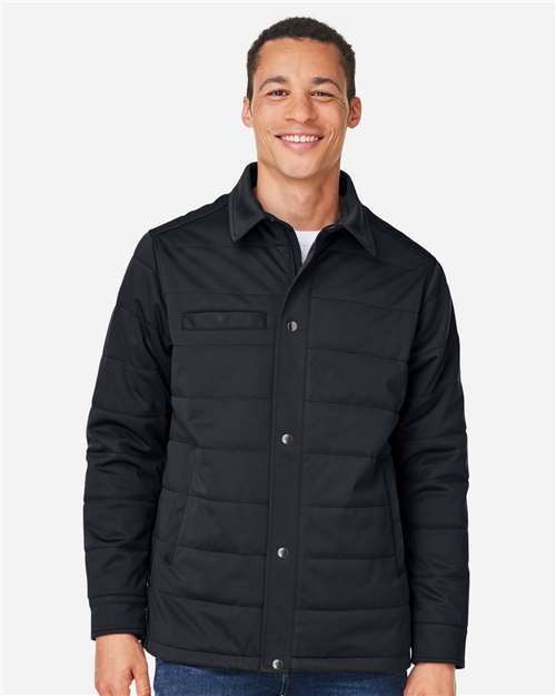 M821 - Unisex Guardian Soft Shell Chore Coat - Harriton