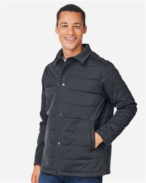 M821 - Unisex Guardian Soft Shell Chore Coat - Harriton - Image 8