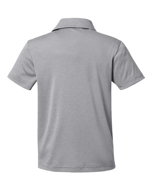 TT51HY - Youth Zone Sonic Heather Performance Polo - Team 365 - Image 5
