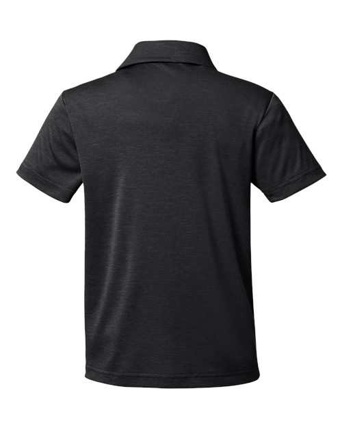 TT51HY - Youth Zone Sonic Heather Performance Polo - Team 365 - Image 11