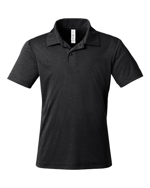 TT51HY - Youth Zone Sonic Heather Performance Polo - Team 365 - Image 10