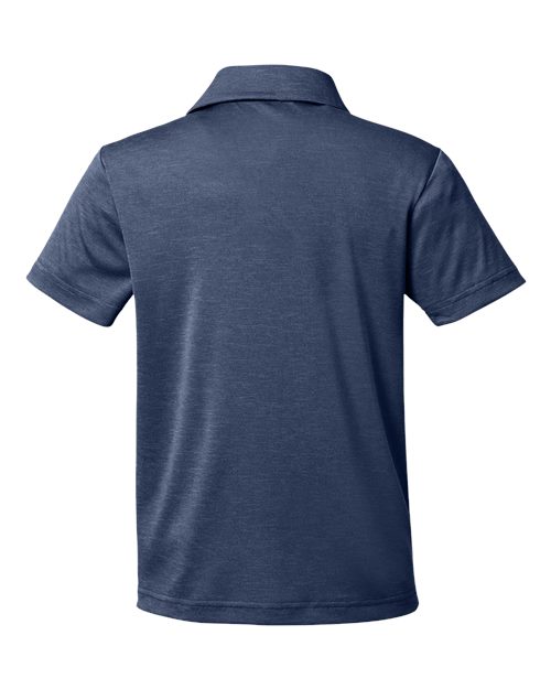 TT51HY - Youth Zone Sonic Heather Performance Polo - Team 365 - Image 23