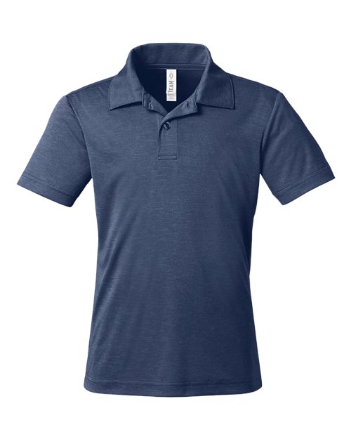 TT51HY - Youth Zone Sonic Heather Performance Polo - Team 365 - Image 22