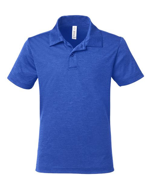 TT51HY - Youth Zone Sonic Heather Performance Polo - Team 365 - Image 28