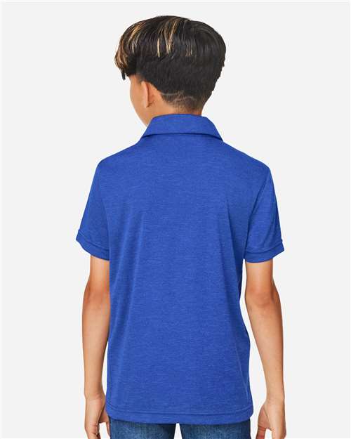 TT51HY - Youth Zone Sonic Heather Performance Polo - Team 365 - Image 27