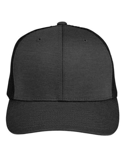 TT802 - Zone Sonic Heather Trucker Cap by Yupoong - Team 365 - Image 4