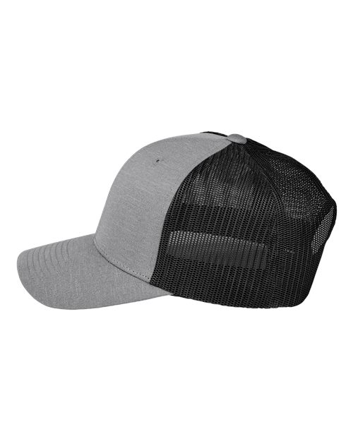 TT802 - Zone Sonic Heather Trucker Cap by Yupoong - Team 365 - Image 9