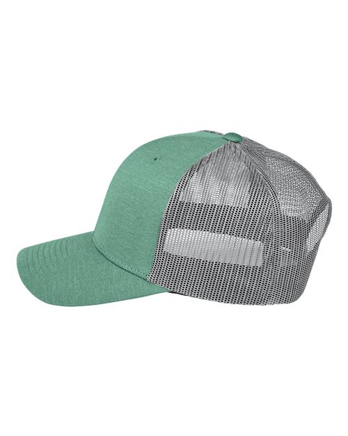 TT802 - Zone Sonic Heather Trucker Cap by Yupoong - Team 365 - Image 15