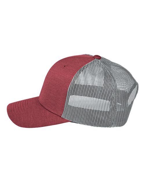 TT802 - Zone Sonic Heather Trucker Cap by Yupoong - Team 365 - Image 18