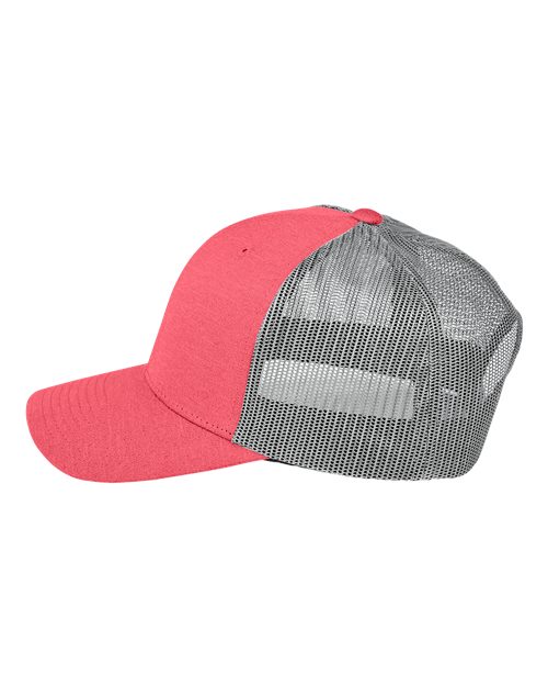 TT802 - Zone Sonic Heather Trucker Cap by Yupoong - Team 365 - Image 21