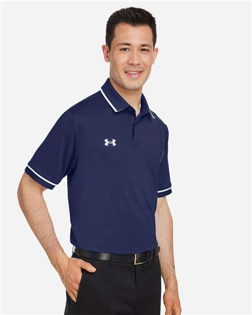 1376904 - Men's Tipped Teams Performance Polo - Under Armour - Image 14