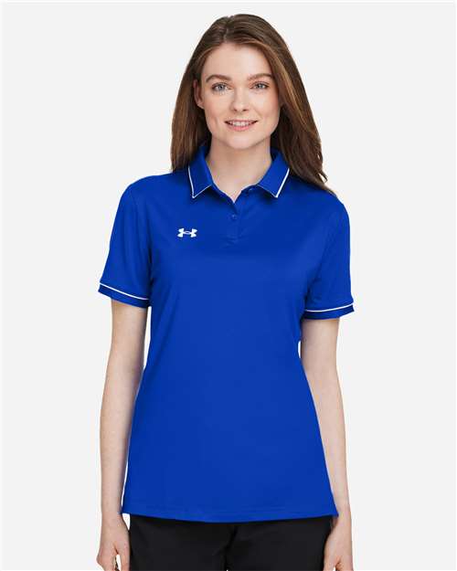 1376905 - Women's Tipped Teams Performance Polo - Under Armour - Image 19