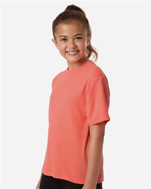 4850 - Youth Gold Soft Touch T-Shirt - M&O - Image 86