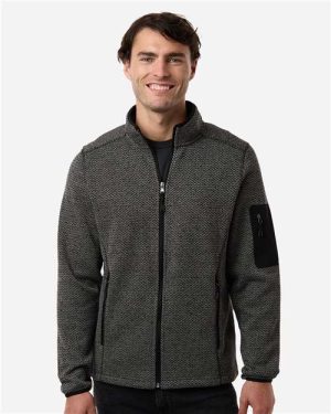NE730 - Men's Jasper Full-Zip Fleece Jacket - North End