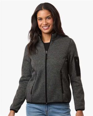 NE730W - Women's Jasper Full-Zip Fleece Jacket - North End