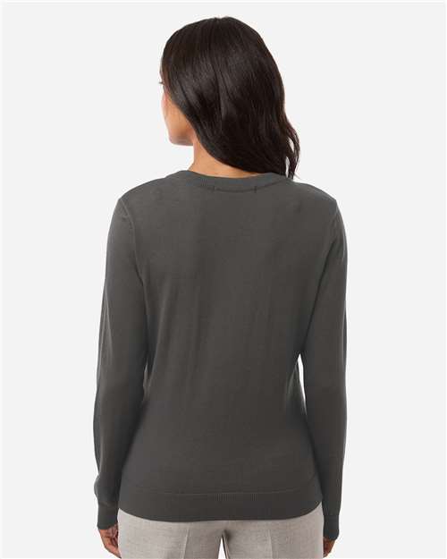DG445W - Women's New Classics V-Neck Sweater - Devon & Jones - Image 9