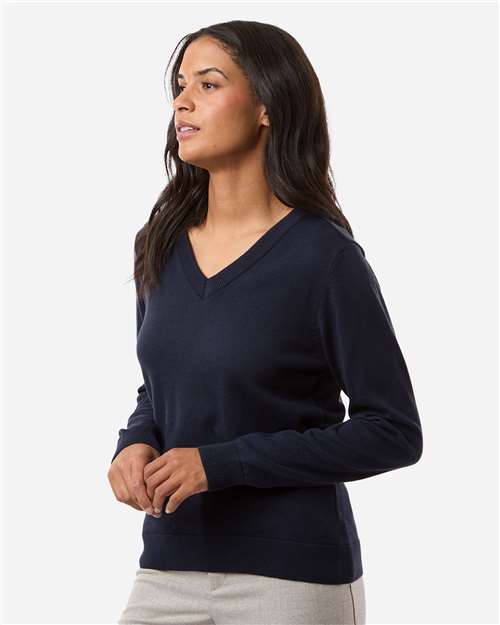 DG445W - Women's New Classics V-Neck Sweater - Devon & Jones - Image 14