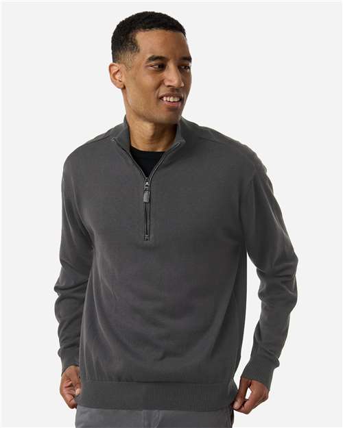 DG446 - Men's New Classics Quarter-Zip Sweater - Devon & Jones - Image 7