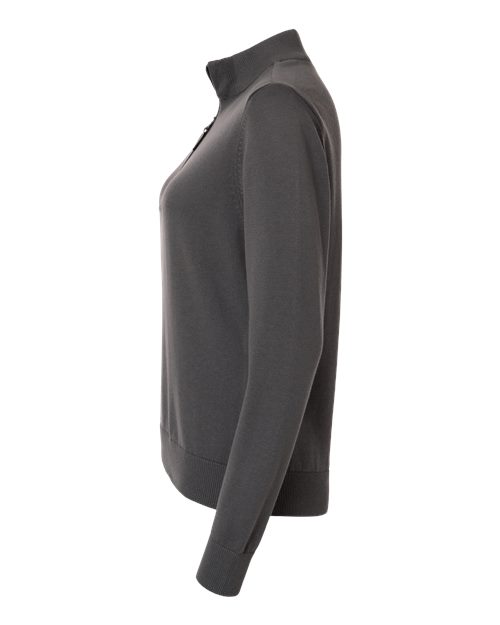 DG446W - Women's New Classics Quarter-Zip Sweater - Devon & Jones - Image 12