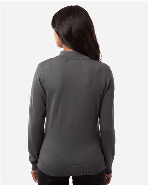 DG446W - Women's New Classics Quarter-Zip Sweater - Devon & Jones - Image 9