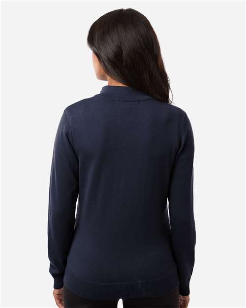 DG446W - Women's New Classics Quarter-Zip Sweater - Devon & Jones - Image 15