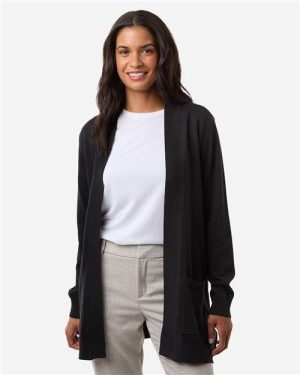 DG447W - Women's New Classics Open Cardigan Sweater - Devon & Jones