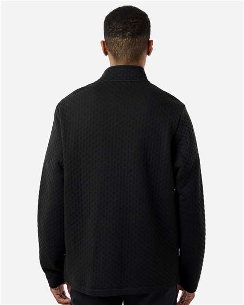 DG740 - Men's Berkley Textured Full-Zip Jacket - Devon & Jones - Image 3