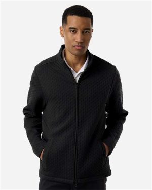 DG740 - Men's Berkley Textured Full-Zip Jacket - Devon & Jones