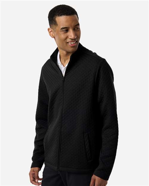 DG740 - Men's Berkley Textured Full-Zip Jacket - Devon & Jones - Image 2