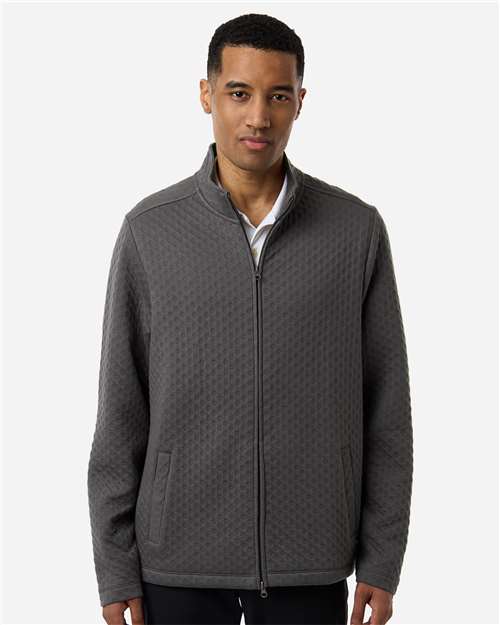 DG740 - Men's Berkley Textured Full-Zip Jacket - Devon & Jones - Image 7