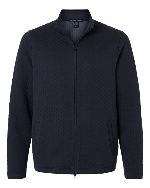 DG740 - Men's Berkley Textured Full-Zip Jacket - Devon & Jones - Image 16