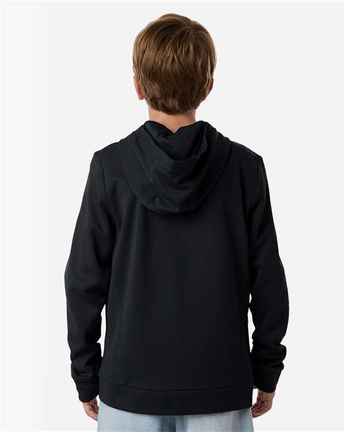 TT400Y - Youth Squad Hooded Tech Fleece Pullover - Team 365 - Image 3