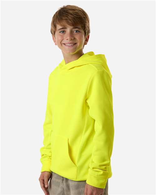 TT400Y - Youth Squad Hooded Tech Fleece Pullover - Team 365 - Image 8