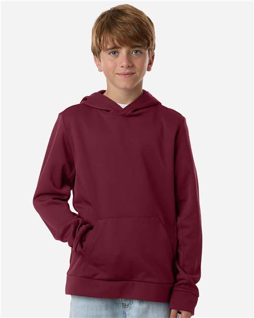 TT400Y - Youth Squad Hooded Tech Fleece Pullover - Team 365 - Image 43