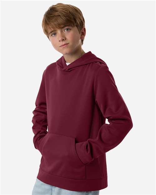 TT400Y - Youth Squad Hooded Tech Fleece Pullover - Team 365 - Image 44