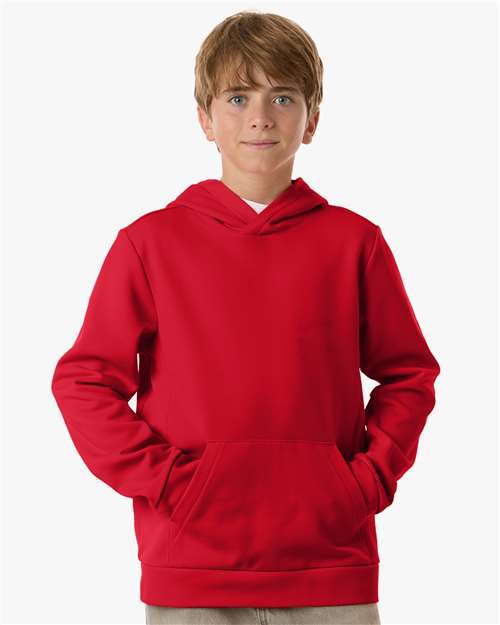 TT400Y - Youth Squad Hooded Tech Fleece Pullover - Team 365 - Image 61