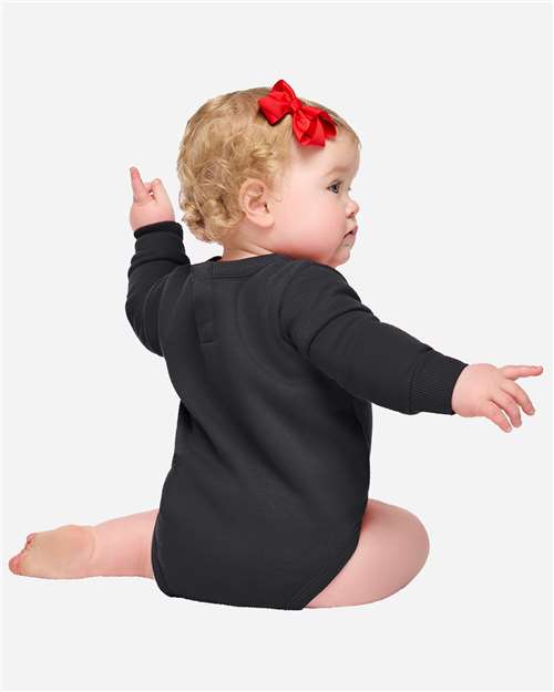 3421 - Infant Fleece Bodysuit - Rabbit Skins - Image 3