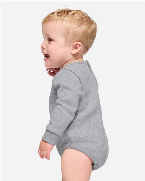 3421 - Infant Fleece Bodysuit - Rabbit Skins - Image 8