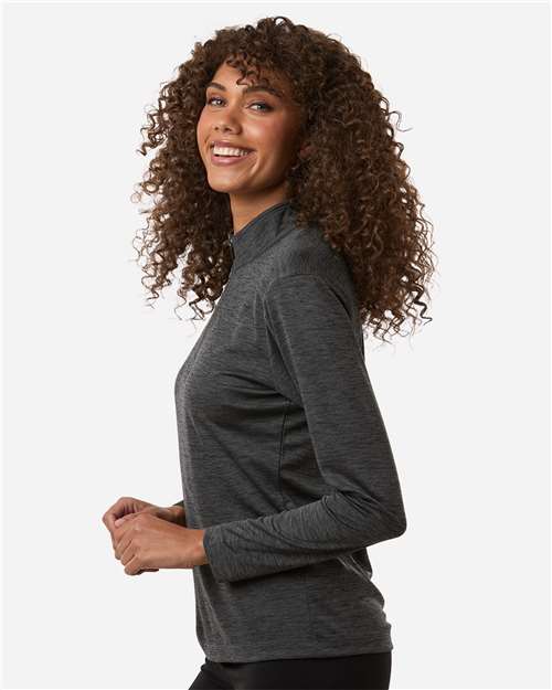 4HM70L - Women's Pro-Lock Performance Mélange Quarter-Zip Pullover - AllPro - Image 2