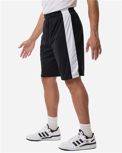 TT115B - Unisex Zone Performance Reversible Shorts - Team 365 - Image 2