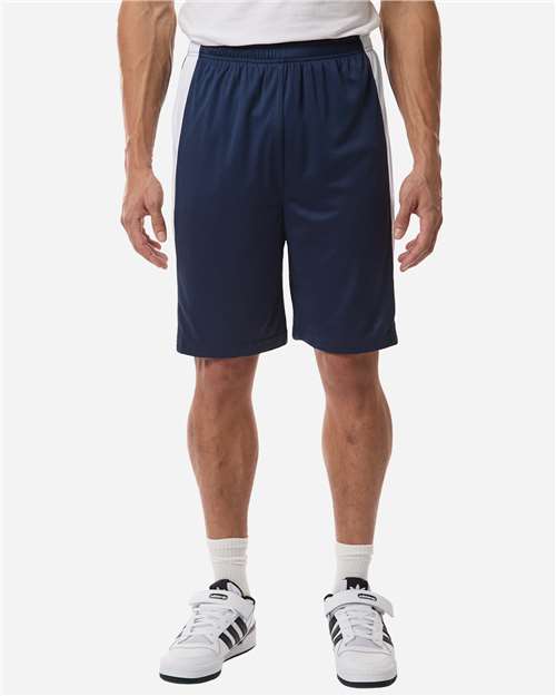 TT115B - Unisex Zone Performance Reversible Shorts - Team 365 - Image 7