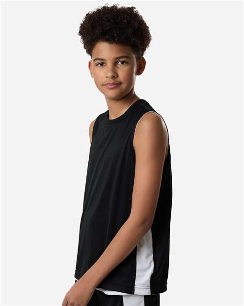 TT115Y - Youth Zone Performance Reversible Jersey - Team 365 - Image 2