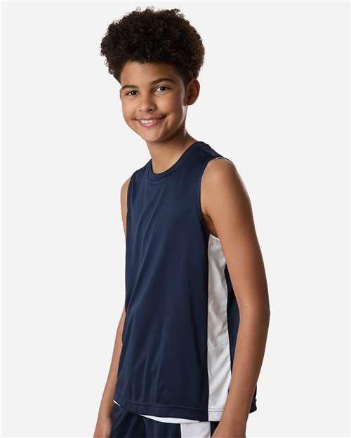 TT115Y - Youth Zone Performance Reversible Jersey - Team 365 - Image 8