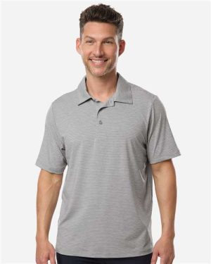 TT125 - Men's Relay Heathered Stripe Polo - Team 365
