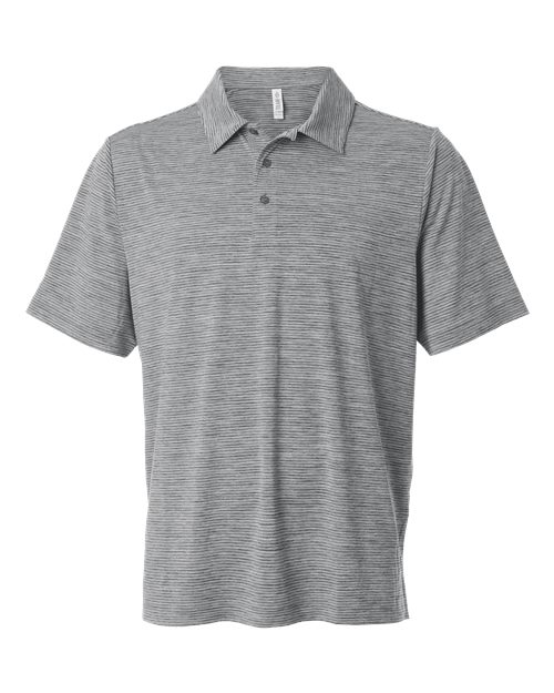 TT125 - Men's Relay Heathered Stripe Polo - Team 365 - Image 10