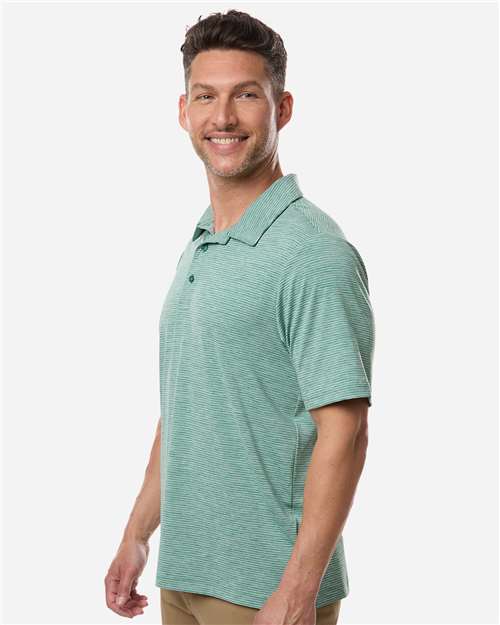 TT125 - Men's Relay Heathered Stripe Polo - Team 365 - Image 20