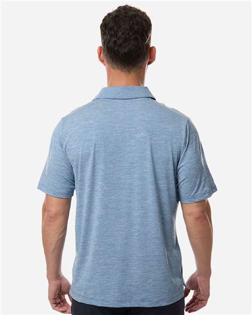 TT125 - Men's Relay Heathered Stripe Polo - Team 365 - Image 33
