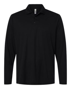 CE108L - Men's Nova Performance Long Sleeve Pique Polo - CORE365