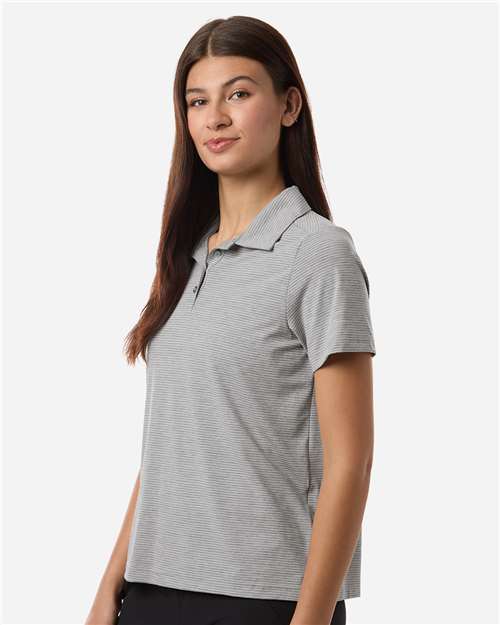 TT125W - Women's Relay Heathered Stripe Polo - Team 365 - Image 2