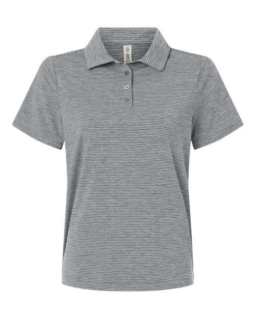 TT125W - Women's Relay Heathered Stripe Polo - Team 365 - Image 10